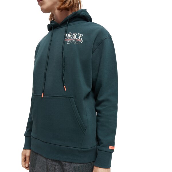 Ανδρική Φούτερ Κουκούλα  SCOTCH & SODA 169194 Πράσινο - Image 4