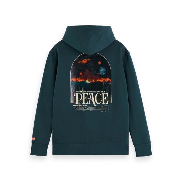 Ανδρική Φούτερ Κουκούλα  SCOTCH & SODA 169194 Πράσινο - Image 6