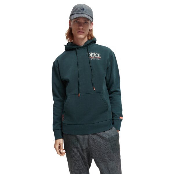 Ανδρική Φούτερ Κουκούλα  SCOTCH & SODA 169194 Πράσινο - Image 8