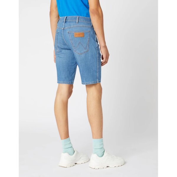 Ανδρική Βερμούδα Τζιν WRANGLER POCKET W15C-Q1-158 Μπλέ - Image 2