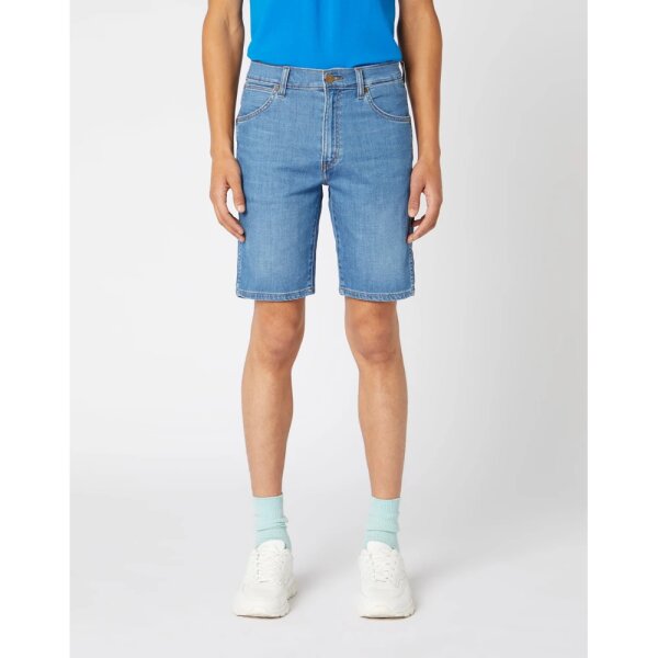 Ανδρική Βερμούδα Τζιν WRANGLER POCKET W15C-Q1-158 Μπλέ - Image 1