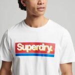 Ανδρική Μπλούζα SUPERDRY M1011327A Λευκό - Image 2