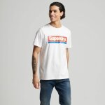 Ανδρική Μπλούζα SUPERDRY M1011327A Λευκό - Image 3