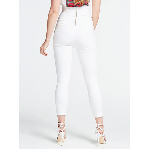Women's Gwen Trousers  GUESS Λευκό W02A08D3XV2 - Image 2