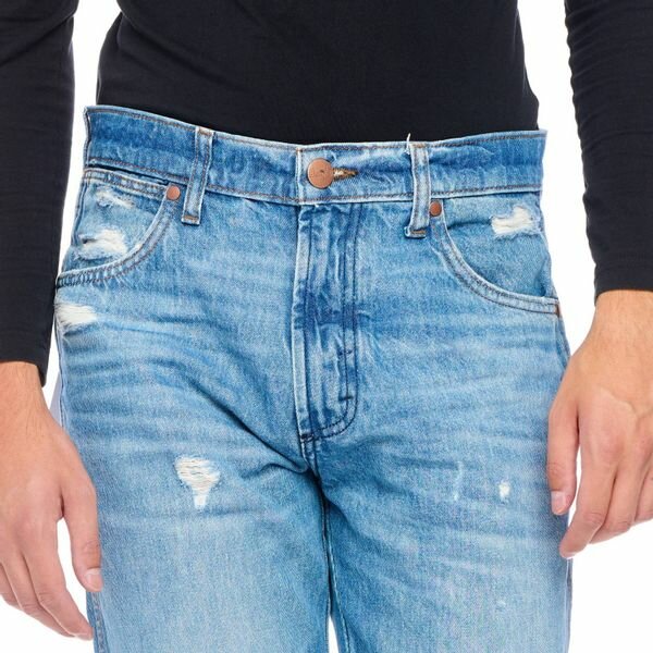 Ανδρικό Παντελόνι WRANGLER GREENSBORO W15QY1306 Μπλέ - Image 4