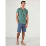 Ανδρική Βερμούδα FUNKY BUDDHA Chino FBM009-03118 Μπλέ - Image 2