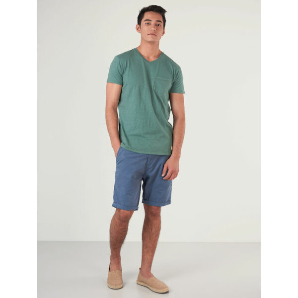 fixedratio_20190201160352_770b0104 Ανδρική Βερμούδα FUNKY BUDDHA Chino FBM009-03118 Μπλέ - Image 2