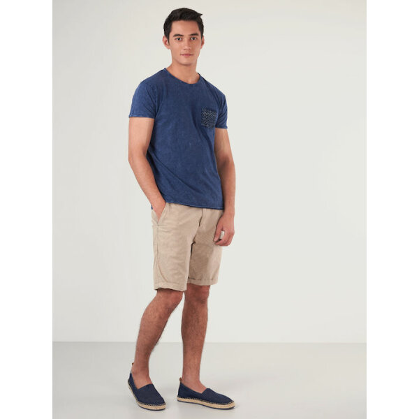 fixedratio_20190201160429_afb300b0 Ανδρική Βερμούδα FUNKY BUDDHA Chino FBM009-03118 Μπέζ - Image 3