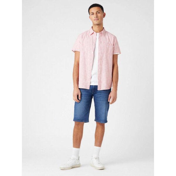 fixedratio_20220511170010_90a391ae Ανδρική Βερμούδα Τζιν WRANGLER W15V-X4-75C  Μπλέ - Image 3