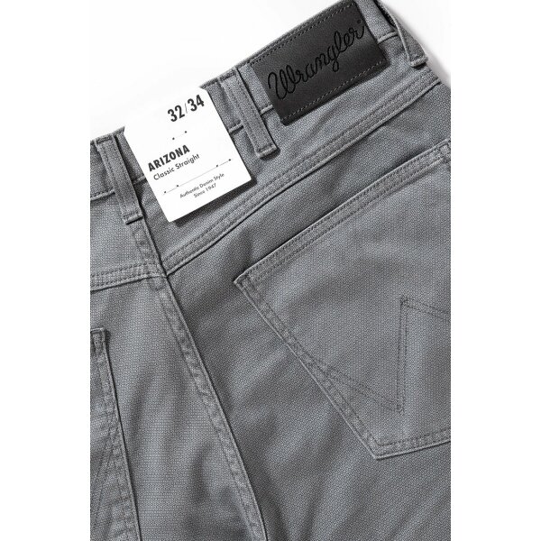 Ανδρικό Παντελόνι WRANGLER ARIZONA W12OHJ68B Γκρί - Image 7