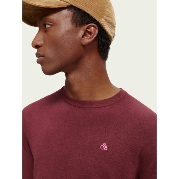 Ανδρικό Πλεκτό SCOTCH & SODA 169252 Μπορντώ - Image 6