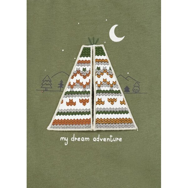 Μπλούζα μακρυμάνικη Πράσινο 12-02007-054 - Image 4