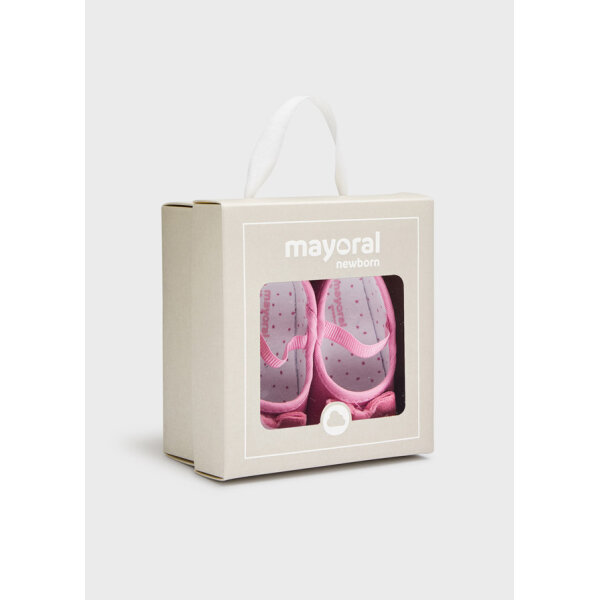 παπουτσια-με-κορδελα-νεογεννητο_id_12-09568-057-L-8 Παπούτσια με Στέκα Ροζ 12-09568-057 - Image 5