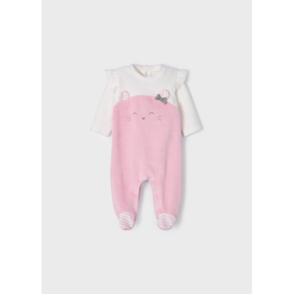 πιτζαμακι-βελουδο-ecofriends-νεογεννητο_id_12-02612-036-L-4 Φορμάκι Βελουτέ Ροζ 12-02612-036 - Image 1