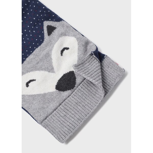 Σετ Σκούφος κασκόλ  Μπλέ 12-10279-017 - Image 2