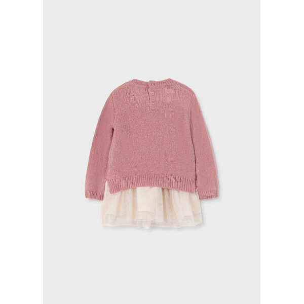 φορεμα-συνδυασμενο-με-πουλοβερ-πλεκτο-baby_id_12-02941-053-L-5 Φόρεμα πλεχτό συνδυασμένο Ρόζ 12-02941-053 - Image 2