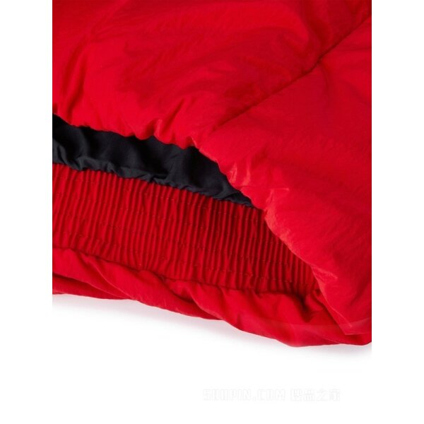 Ανδρικό Μπουφάν TOMMY JEANS DM0DM14457 ARCHIVE COLORBLOCK PUFFER Λευκό Μπλέ - Image 4