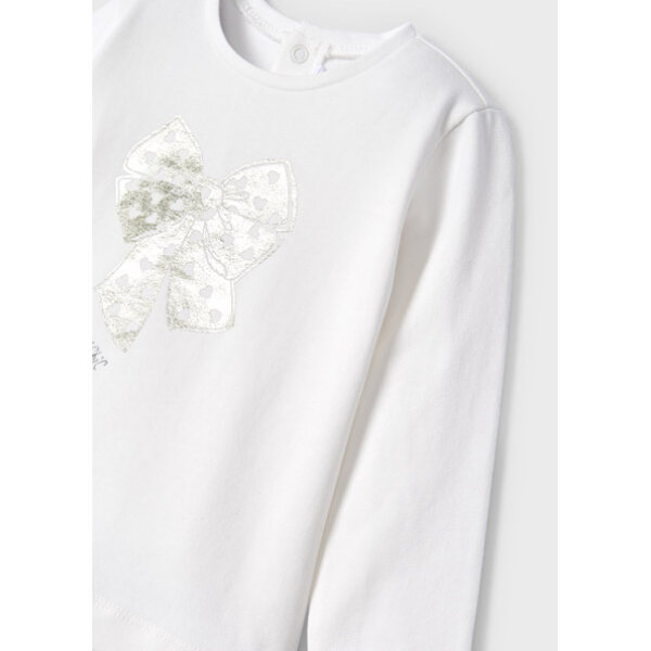 12-00116-060-M-6 ΜΠΛΟΥΖΑ ΜΑΚΡΥΜΑΝΙΚΗ baby ΚΟΡΙΤΣΙ MAYORAL 12-00116-060 - Image 3