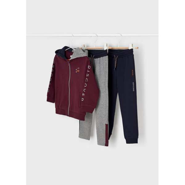 ΣΕΤ ΦΟΡΜΑ ΜΕ ΔΥΟ ΠΑΝΤΕΛΟΝΙΑ ΖΑΚΕΤΑ ΜΕ ΚΟΥΚΟΥΛΑ ΑΓΟΡΙ MAYORAL 12-04844-015 - Image 1