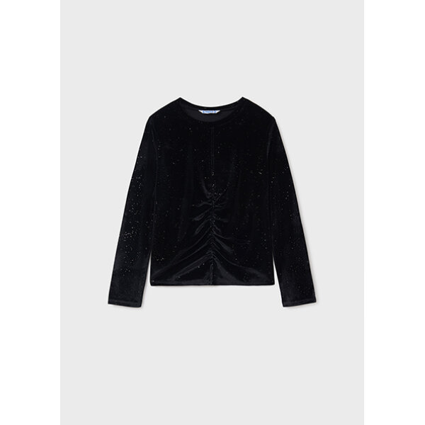 12-07024-033-M-4 ΜΠΛΟΥΖΑ ΜΑΚΡΥΜΑΝΙΚΗ ΒΕΛΟΥΔΟ ΚΟΡΙΤΣΙ MAYORAL 12-07024-033 - Image 1