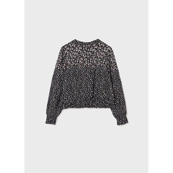 12-07171-096-M-5 Πουκαμίσα σταμπωτή κορίτσι MAYORAL 12-07171-096 - Image 2