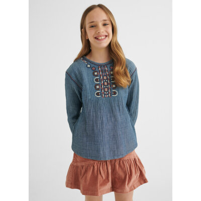 ΜΠΛΟΥΖΑ ΜΕ ΚΕΝΤΗΜΑ ΚΟΡΙΤΣΙ MAYORAL 12-07172-056