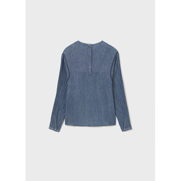 ΜΠΛΟΥΖΑ ΜΕ ΚΕΝΤΗΜΑ ΚΟΡΙΤΣΙ MAYORAL 12-07172-056 - Image 4