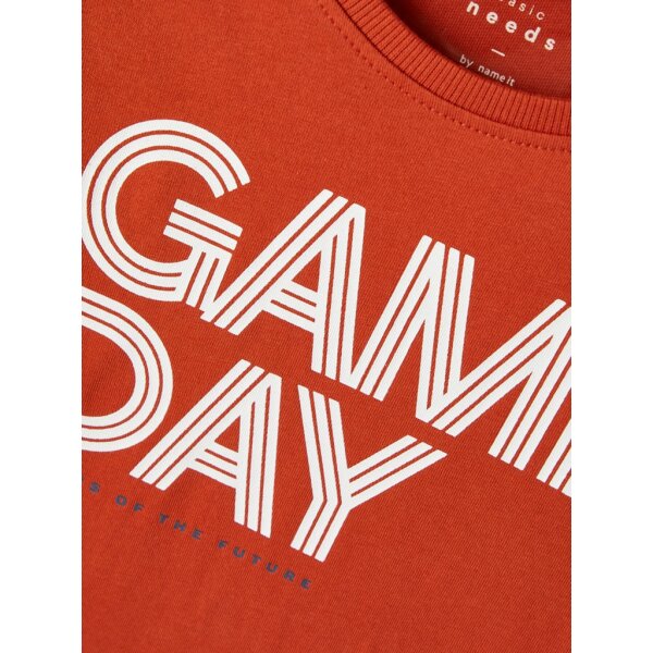 ΜΠΛΟΥΖΑ ΜΕ ΣΤΑΜΠΑ ΠΟΡΤΟΚΑΛΙ ΑΓΟΡΙ NAME IT 13204623 - Image 2