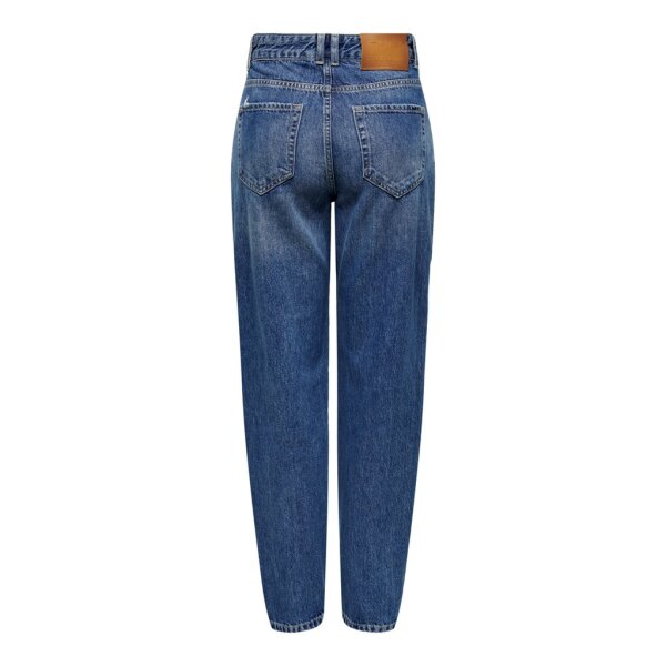 15249484_3807148_Back ΤΖΙΝ ΓΥΝΑΙΚΕΙΟ ONLY CARROT BLUE DENIM 15L32CE 15249484 - Image 2