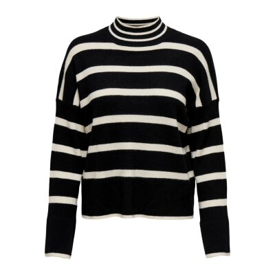 ΠΟΥΛΟΒΕΡ ΓΥΝΑΙΚΕΙΟ ΜΕ ΡΙΓΑ ONLY ΜΑΥΡΟ 15259096