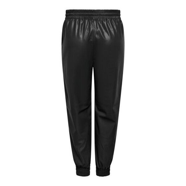 15260831_4027337_Back ΔΕΡΜΑΤΙΝΟ ΠΑΝΤΕΛΟΝΙ ΜΑΥΡΟ ΜΕ ΛΑΣΤΙΧΟ ΓΥΝΑΙΚΕΙΟ ONLY 15260831 - Image 2