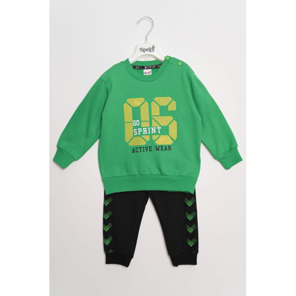 221-1023 GREEN-501 Παιδικό Σετ Αγόρι Πράσινο Sprint 221-1023 - Image 1