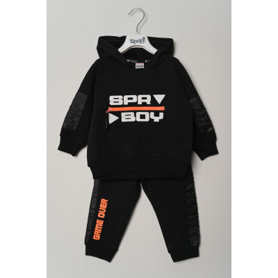 Παιδικό Σετ Αγόρι Μαύρο Sprint 221-1039