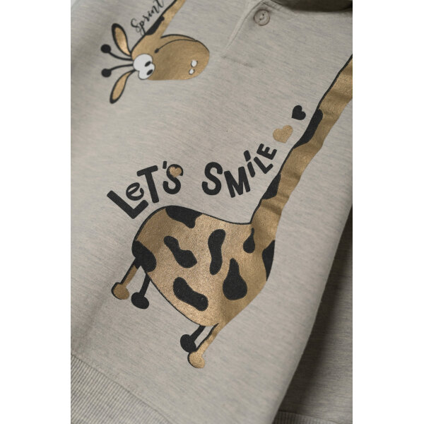 221-2003 BEIGE MELANGE-918a Παιδικό Σετ Κορίτσι Μπεζ Sprint 221-2003 - Image 2