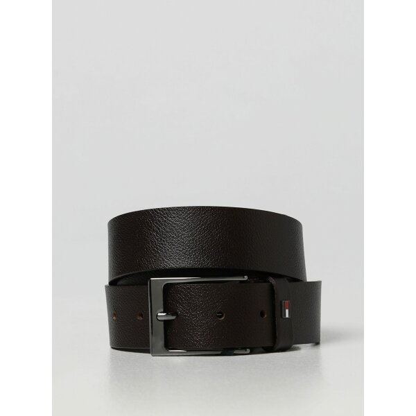 370507.102_1 Ανδρική Ζώνη TOMMY JEANS AM0AM10317 LAYTON LEATHER 3.5 Μαύρο - Image 1