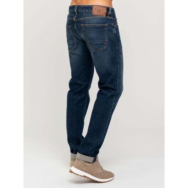 Ανδρικό Παντελόνι Τζιν STAFF HARDY 5-859.991.B1.NOS Μπλέ Σκούρο - Image 4