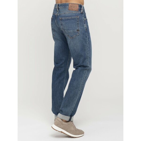 5-859.991.B2.NOS-5-900x1200 Ανδρικό Παντελόνι Τζιν STAFF HARDY 5-859.991.B2.NOS Μπλέ Ανοιχτό - Image 5