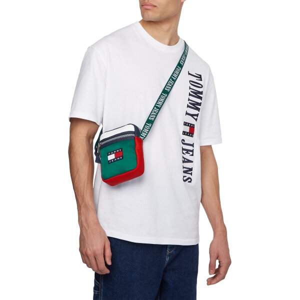 Ανδρική Τσάντα TOMMY JEANS AM0AM09727HERITAGE REPORTER Μπλέ - Image 4