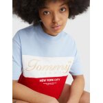 ΓΥΝΑΙΚΕΙΑ ΜΠΛΟΥΖΑ TOMMY JEANS TJWQVRSZD CROP ARCHIVE LOGO SS DW0DW13827-C1Q - Image 4