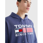 Ανδρική Φούτερ TOMMY JEANS DM0DM15009 REG ATHLETIC LOGO HOODIE Μπλέ - Image 3