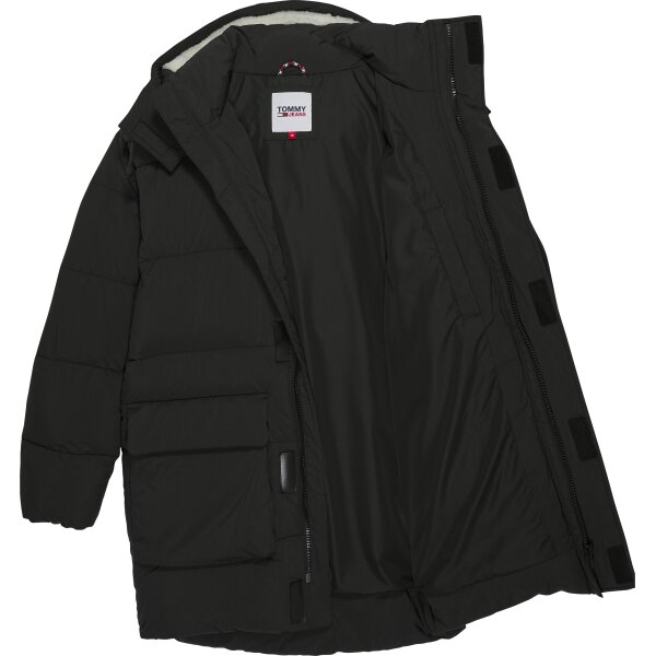 Ανδρικό Μπουφάν TOMMY JEANS DM0DM14392 COLOR BADGE PARKA Μαύρο - Image 3