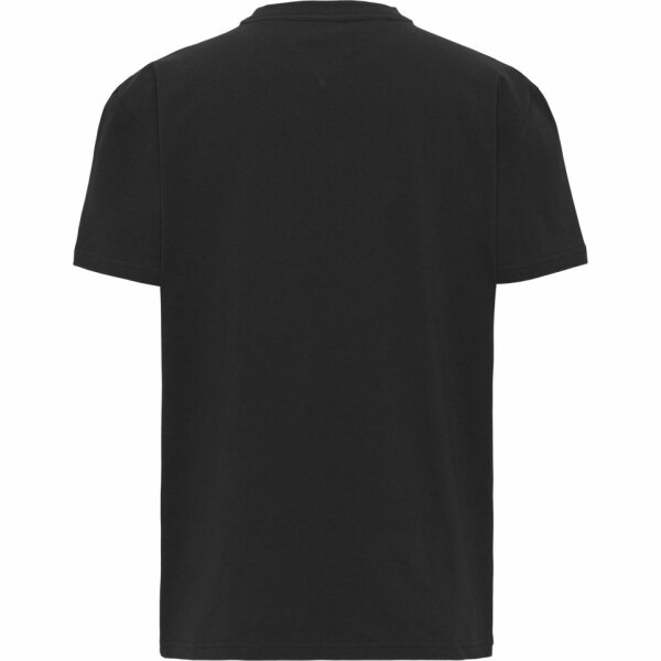 DM0DM14991BDS_B Ανδρική Μπλούζα TOMMY JEANS DM0DM14991 ATHLETIC TWISTED LOGO Μαύρο - Image 2