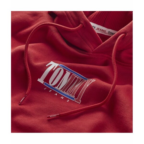 Ανδρική Φούτερ TOMMY JEANS DM0DM15006 REG ESSENTIAL GRAPHIC Κόκκινο - Image 3