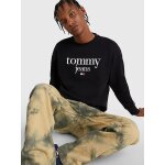 Ανδρική Φούτερ TOMMY JEANS DM0DM15029 REG MODERN CORP LOGO CREW Μαύρο - Image 4