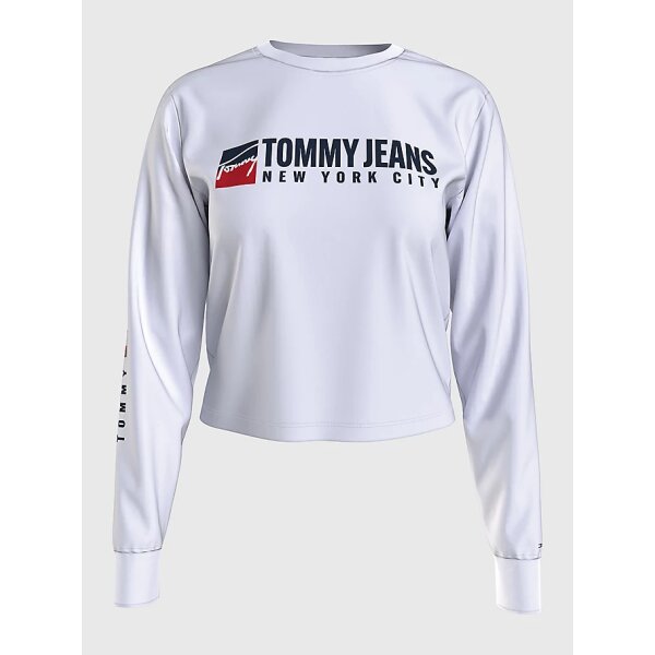DW0DW13730_YBR_alternate4 ΓΥΝΑΙΚΕΙΑ ΜΠΛΟΥΖΑ TOMMY JEANS OVRSZD TJ ATHLETIC DW0DW13730-YBR - Image 1