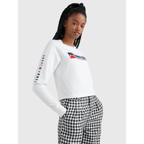 DW0DW13730_YBR_main ΓΥΝΑΙΚΕΙΑ ΜΠΛΟΥΖΑ TOMMY JEANS OVRSZD TJ ATHLETIC DW0DW13730-YBR - Image 5