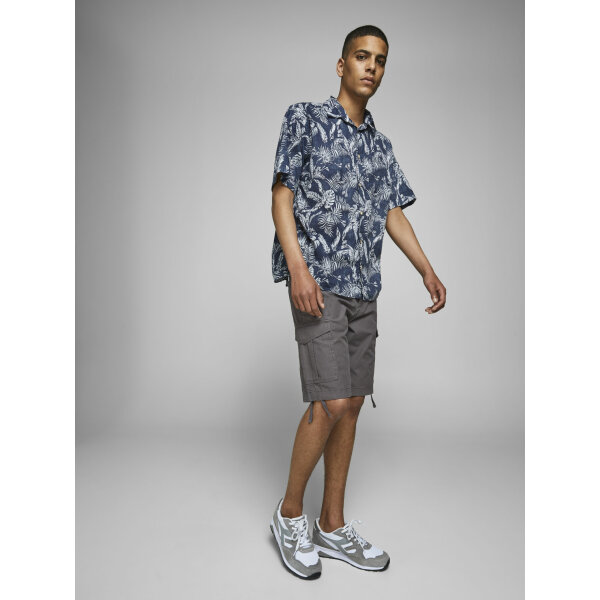 JACK&JONES_SpringSummer2020_3308029_12166338 (6) Ανδρική Βερμούδα GARGO JACK & JONES 12166338 Γκρί - Image 7