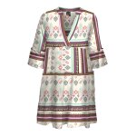 ΦΟΡΕΜΑ VERO MODA  3/4 TUNIC BORDER PRINT EXP 10278305
