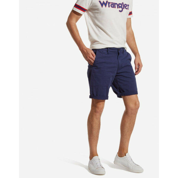 W14AMM13Q (1) Ανδρική Βερμούδα CHINO WRANGLER W14AMM13Q Μπλέ - Image 1