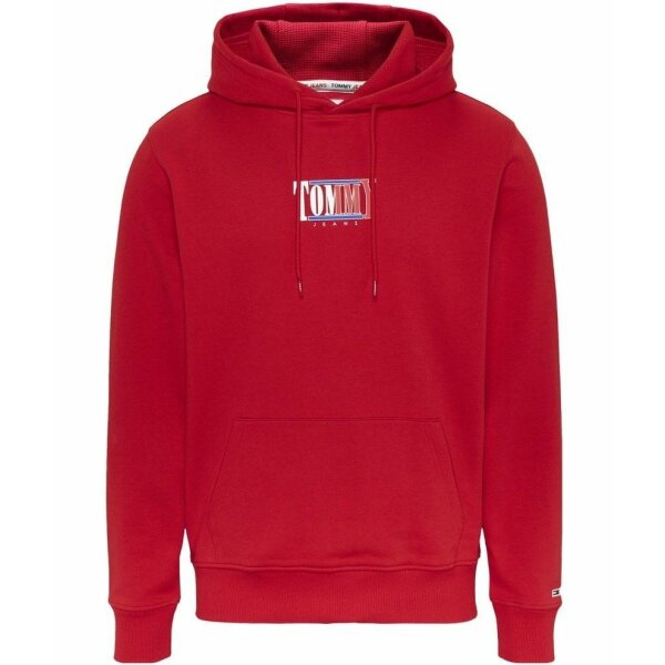 aq Ανδρική Φούτερ TOMMY JEANS DM0DM15006 REG ESSENTIAL GRAPHIC Κόκκινο - Image 1